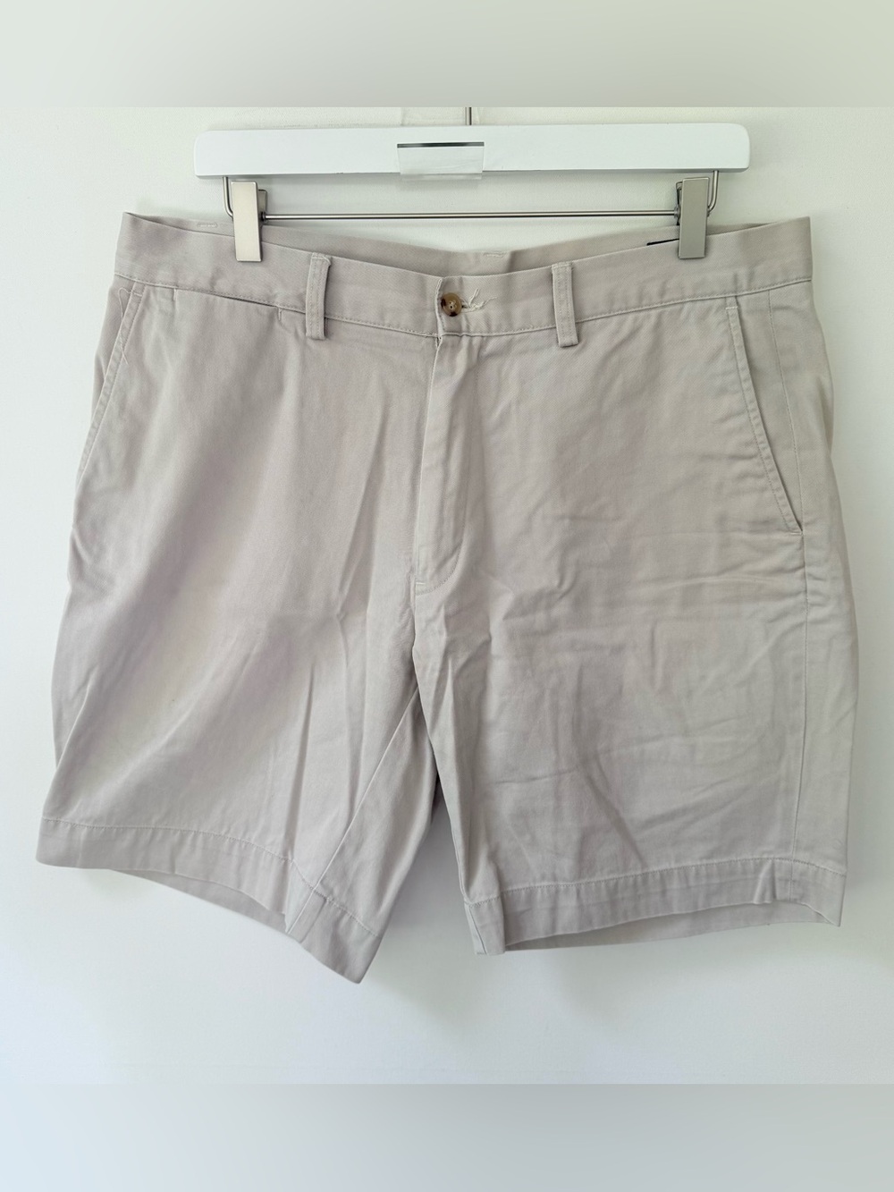 Polo Ralph Lauren Classic Fit 9” The Polo Chino Shorts in Light Khaki Size 35